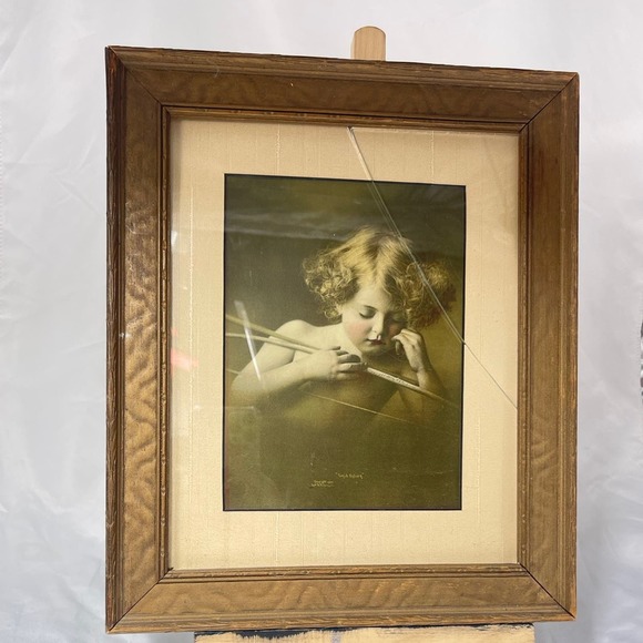 Antique “Cupid Asleep” Morris Burke Parkinson